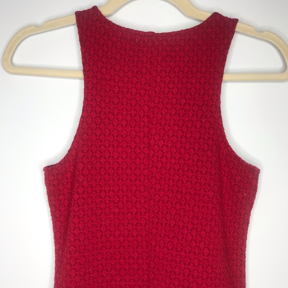 FOREVER 21 Red midi sleeveless dress Small - Picture 4 of 5